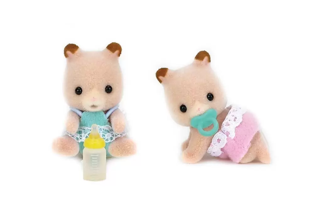 Calico Critters (USA, Canada) - NewFluffy Hamster Twins