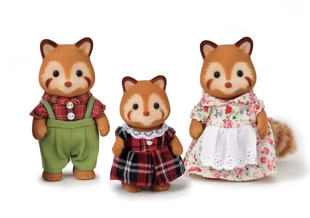Calico Critters (USA, Canada) - NewRed Panda Family