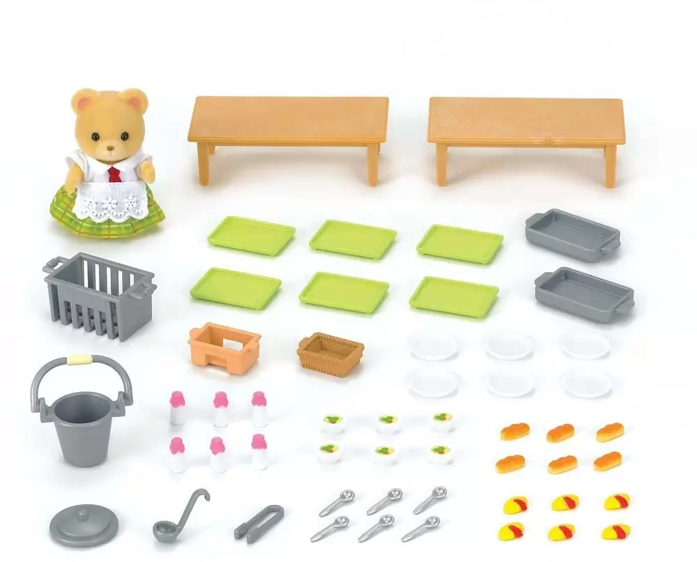 Calico Critters (USA, Canada) - NewSchool Lunch Set