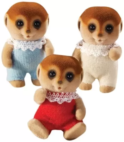 Sylvanian Families Calico Critters Spotter Meerkat Family 