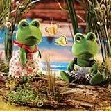 Calico Critters (USA, Canada) - Bullrush Frog Brother And Sister