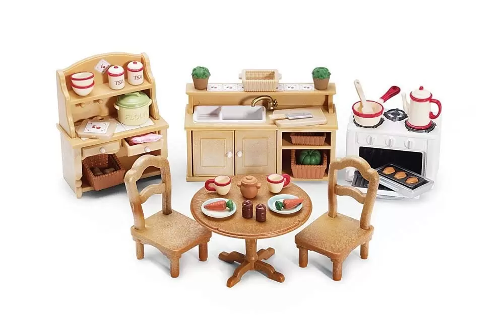 Calico Critters (USA, Canada) - Deluxe Kitchen Set