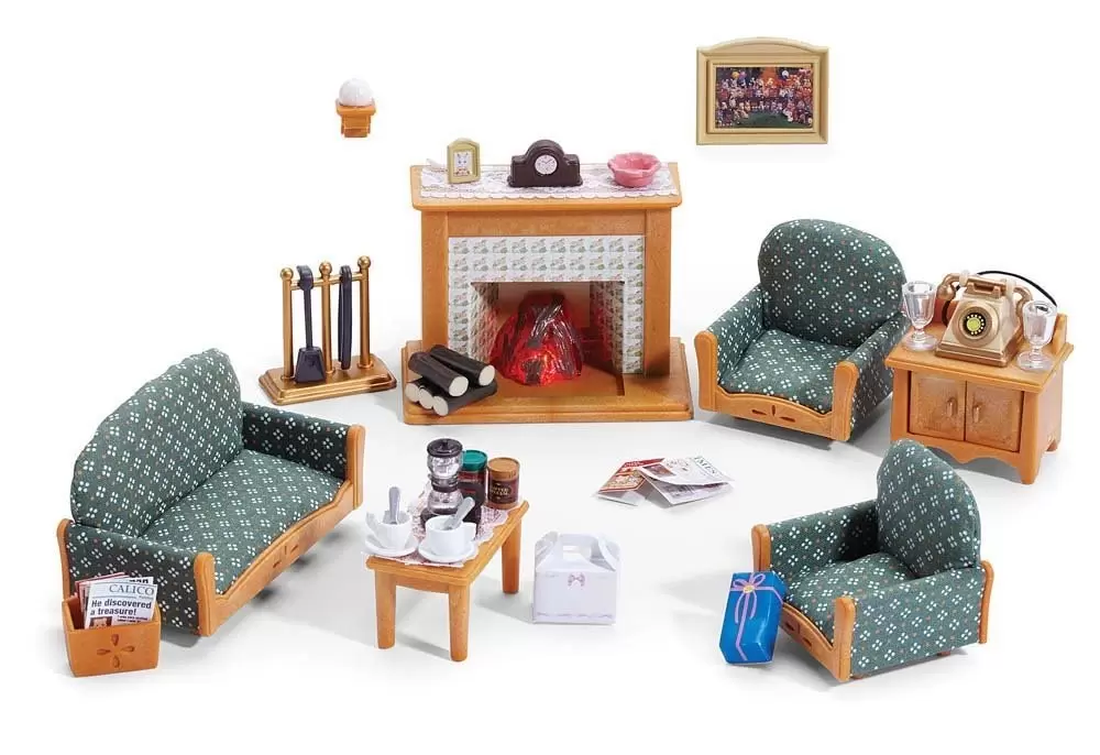 Calico Critters (USA, Canada) - Deluxe Living Room Set