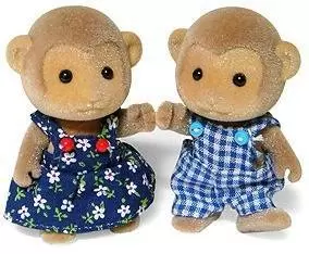 Calico Critters (USA, Canada) - Mango Monkey Brother And Sister