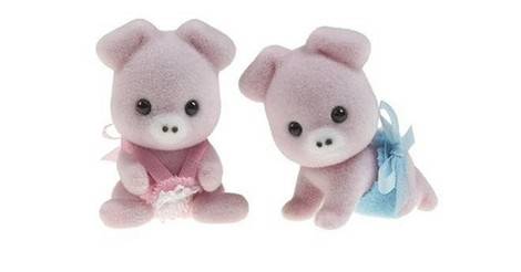 Pigglywink Pig Twins - Calico Critters (USA, Canada) CC1531