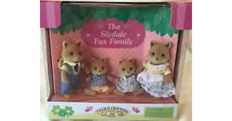 calico critters slydale fox family