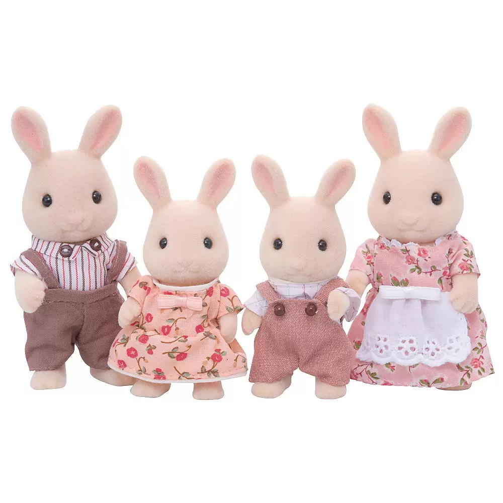 Calico Critters (USA, Canada) - Sweetpea Rabbit Family Dolls Set