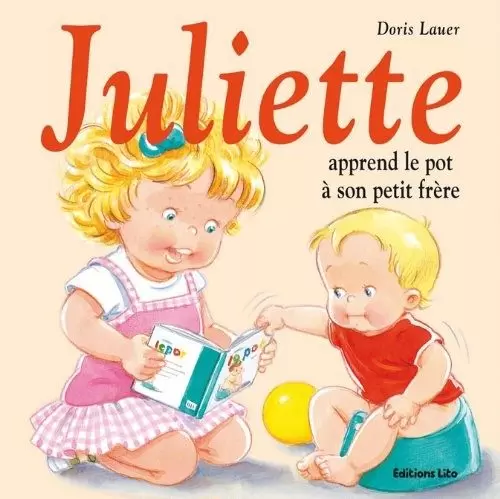 Juliette - Juliette apprend le pot à son petit frère