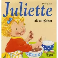 Juliette fait un gâteau