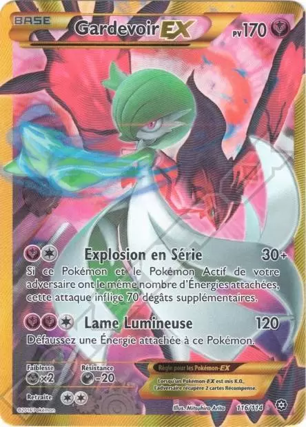 Pokémon Card - Card GARDEVOIR EX FR SECRETE 116/114 2016 EXCELLENT  Offensive Vapeur Pokemon Carte à collectionner - GARDEVOIR - Catawiki