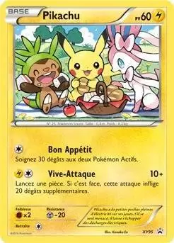 Cartes Promo Black Star XY - Pikachu