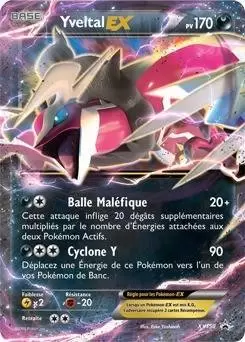 Cartes Promo Black Star XY - Yveltal EX