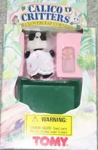 Calico Critters (USA, Canada) - Ella Underwood and her green baby bed