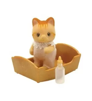 Bebe chat roux sylvanian families 