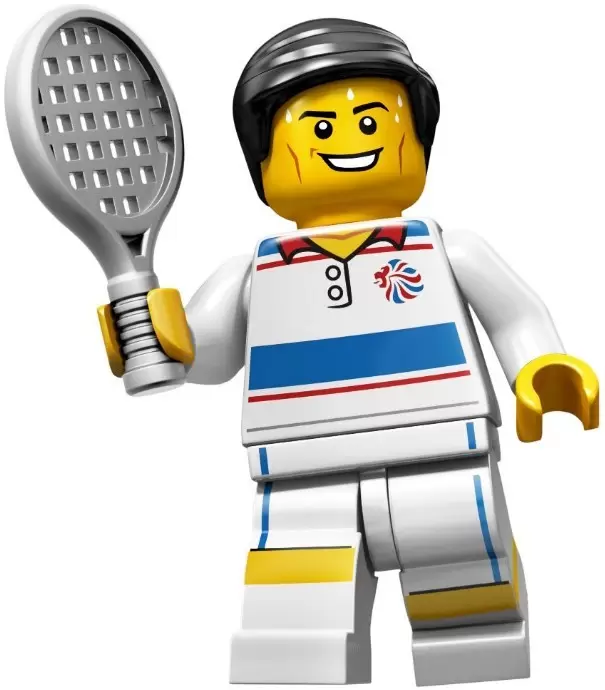 LEGO Minifigures : Team GB - Tactical Tennis Player