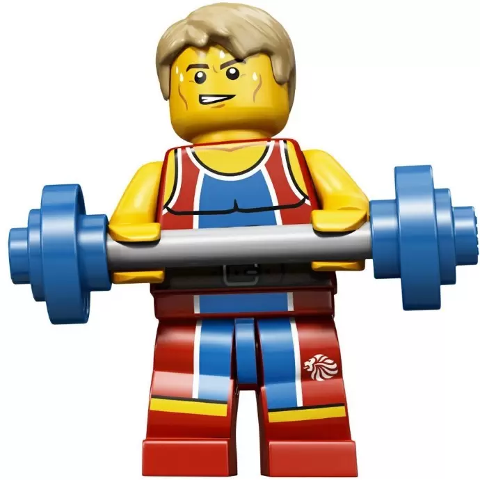 LEGO Minifigures : Team GB - Wondrous Weightlifter