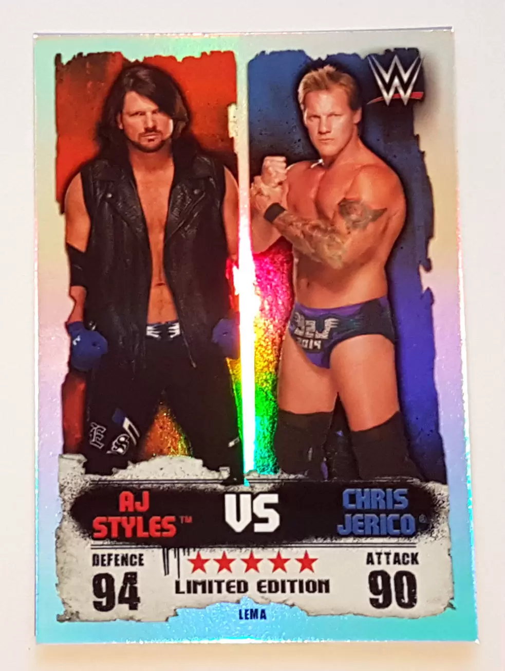Slam Attax Takeover 2016 - AJ Styles vs Chris Jericho