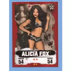#052 Alicia Fox Slam Attax Rivals 