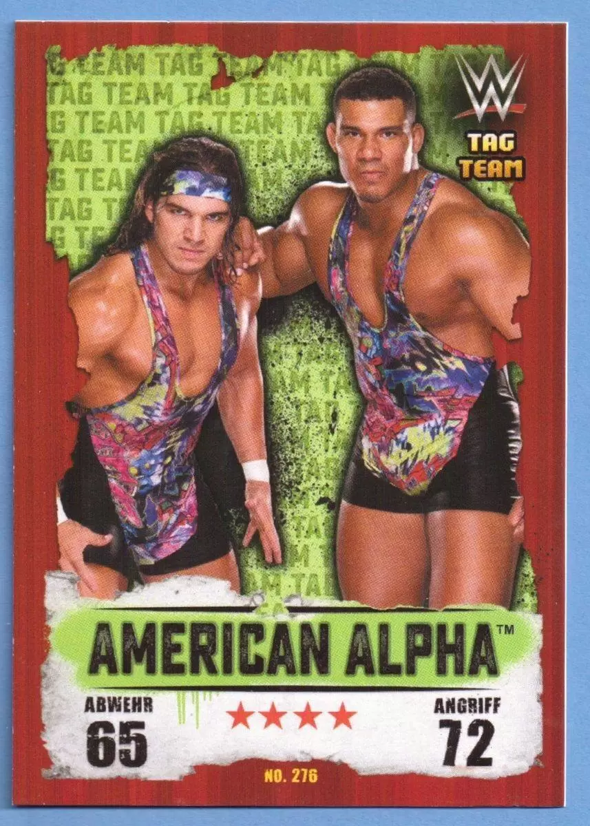 Slam Attax Takeover 2016 - American Alpha