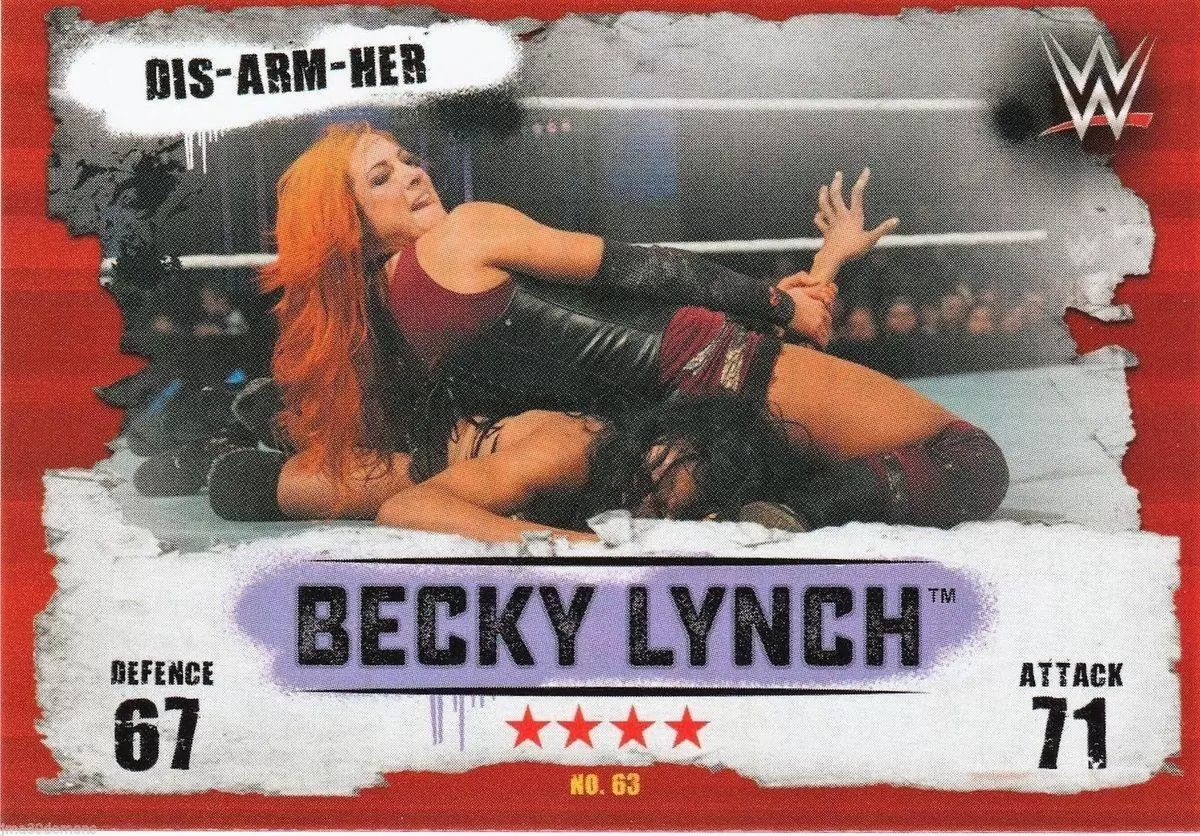 Slam Attax Takeover 2016 - Becky Lynch - Dis-Arm-Her
