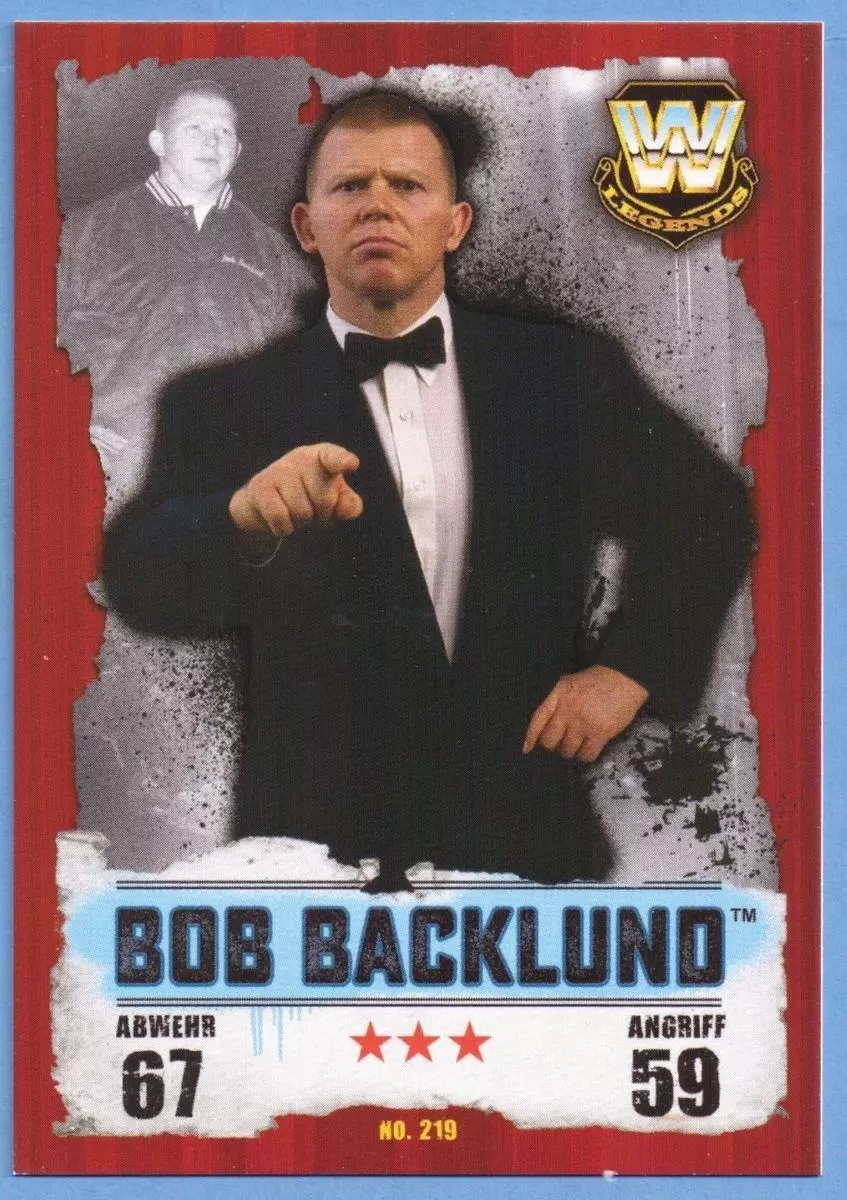 Slam Attax Takeover 2016 - Bob Backlund