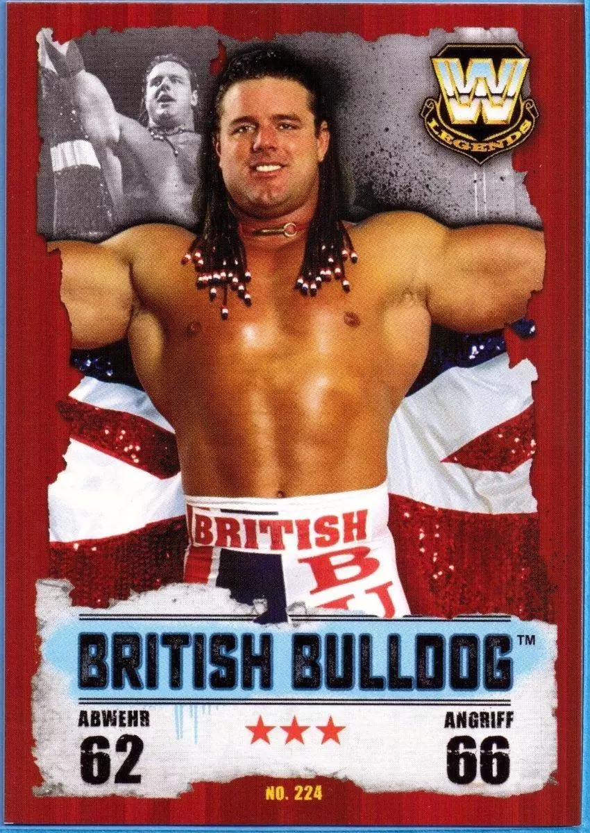 Slam Attax Takeover 2016 - British Bulldog