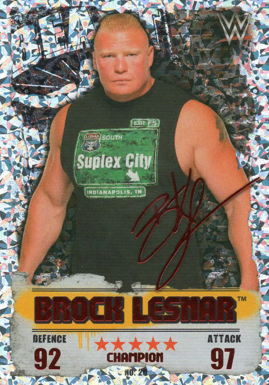 Slam Attax Takeover 2016 - Brock Lesnar