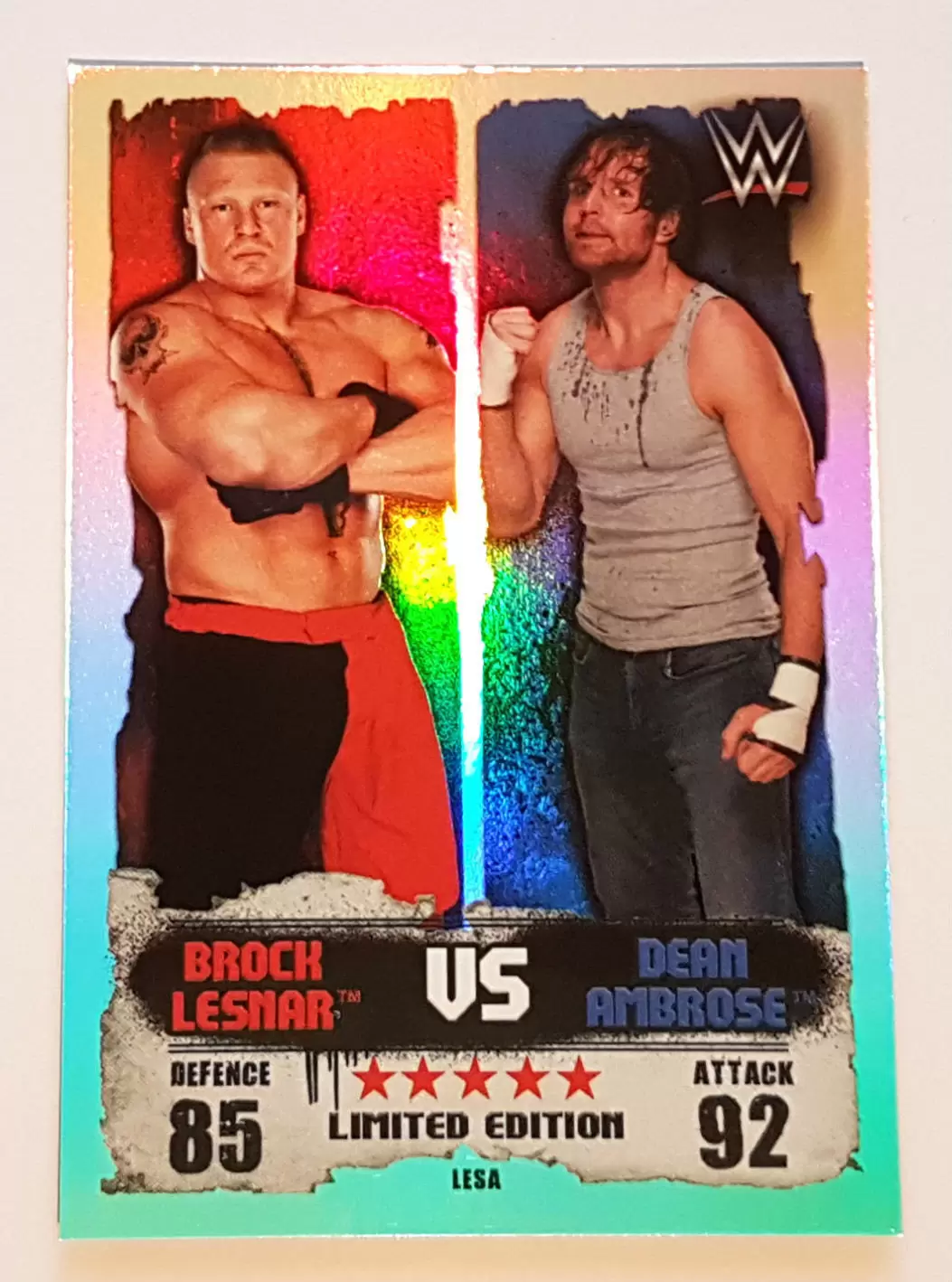 Slam Attax Takeover 2016 - Brock Lesnar vs Dean Ambrose