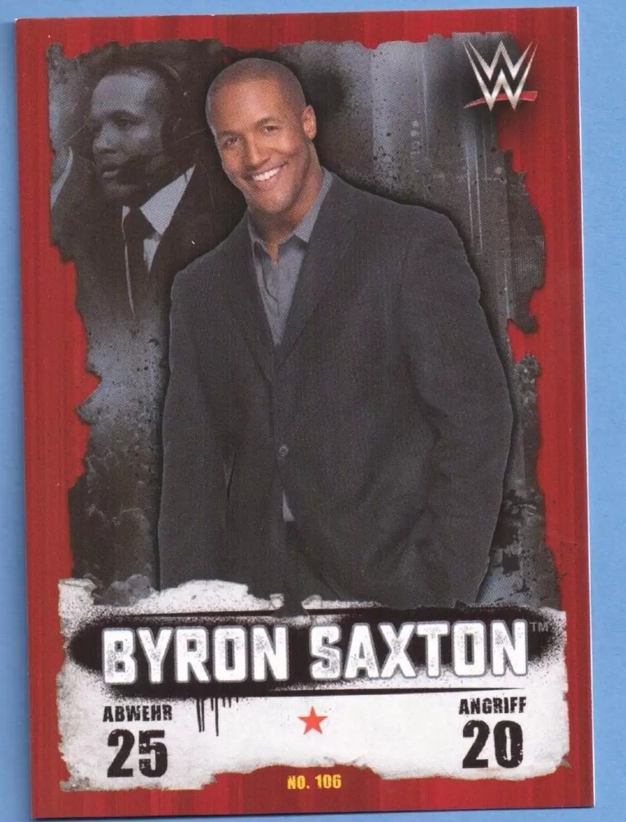Slam Attax Takeover 2016 - Byron Saxton