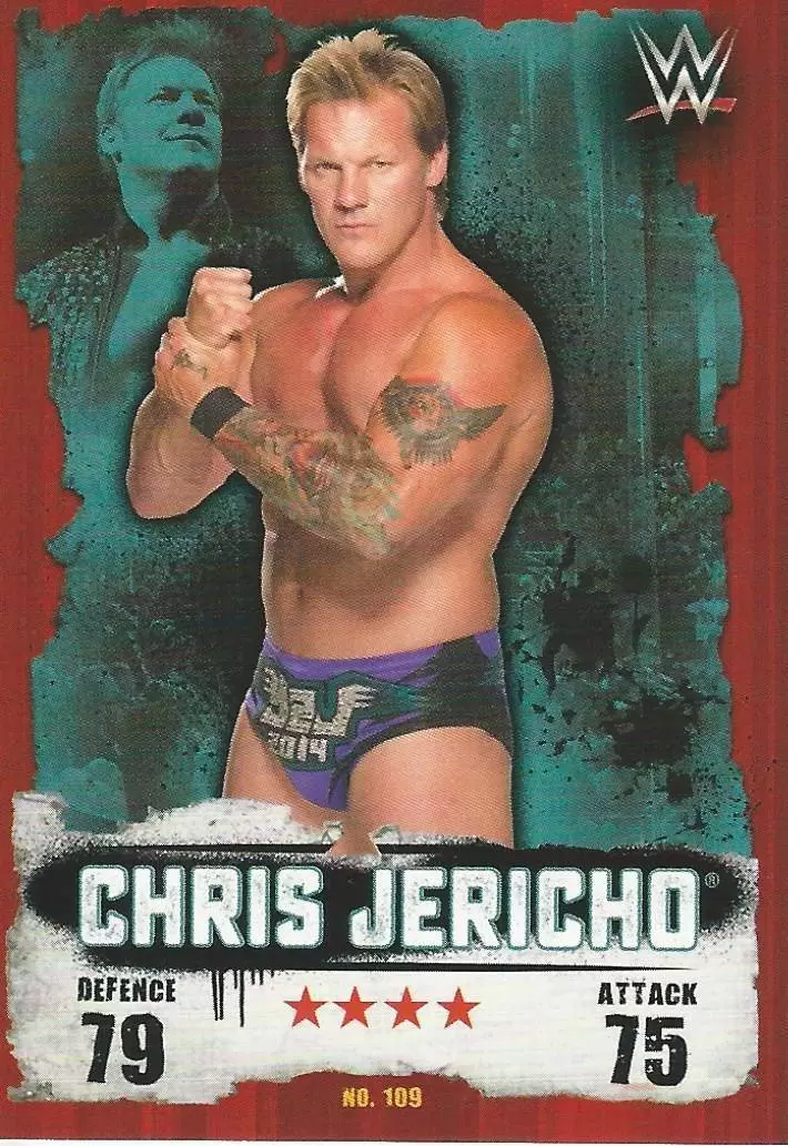 #060 Chris Jericho Slam Attax Superstars 