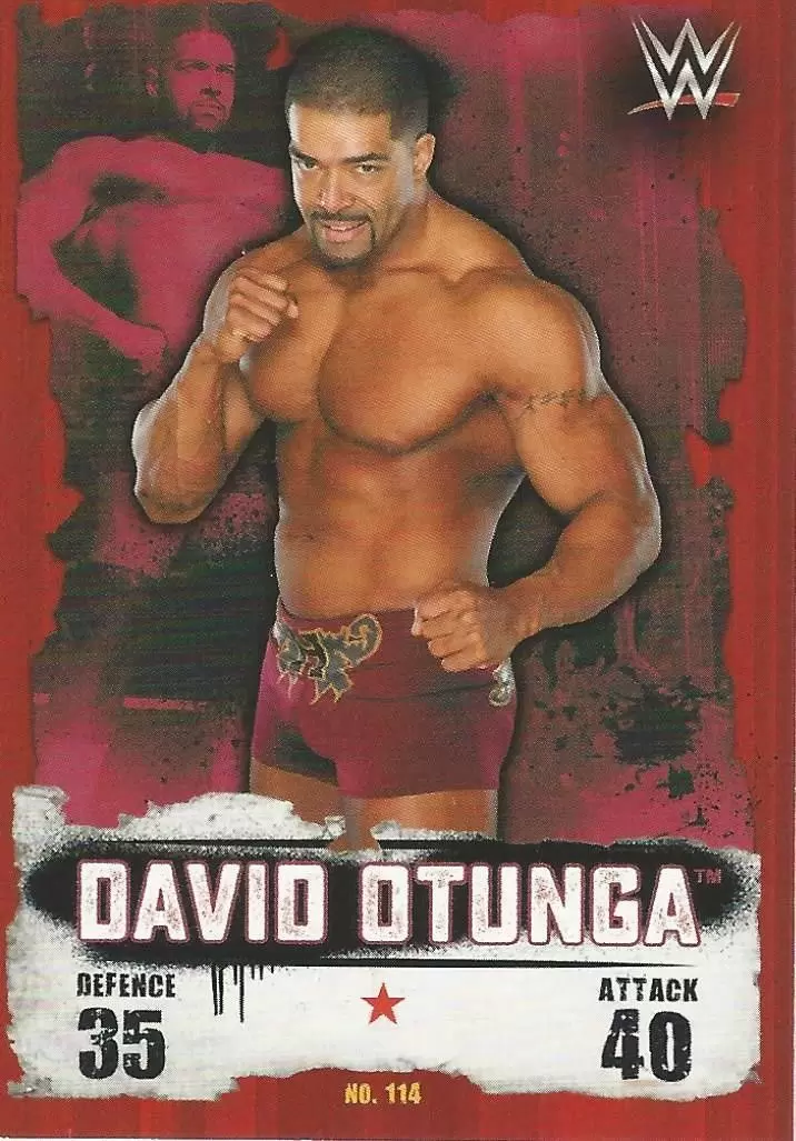 Slam Attax Takeover 2016 - David Otunga