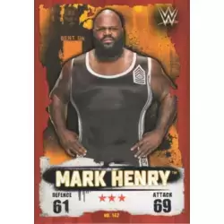 WWE Slam Attax Evolution Mark Henry Raw Card 