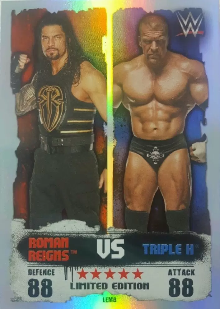 Slam Attax Takeover 2016 - Roman Reigns vs Triple H