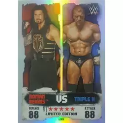 Roman Reigns vs Triple H