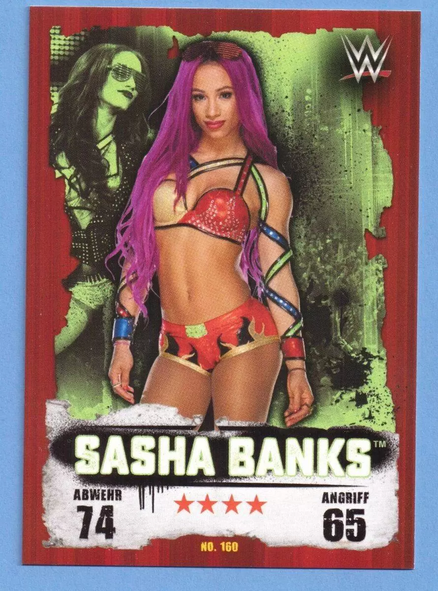 Slam Attax Takeover 2016 - Sasha Banks