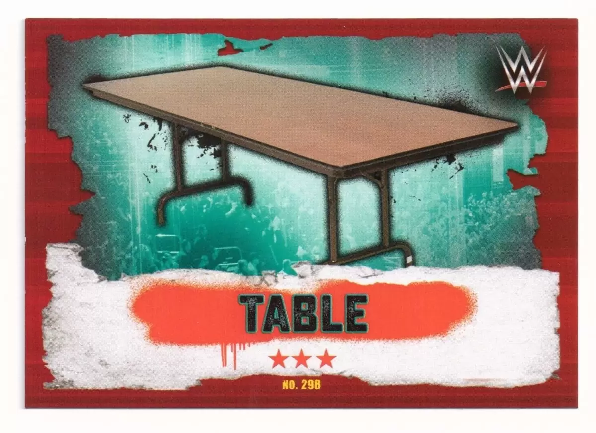 Slam Attax Takeover 2016 - Table