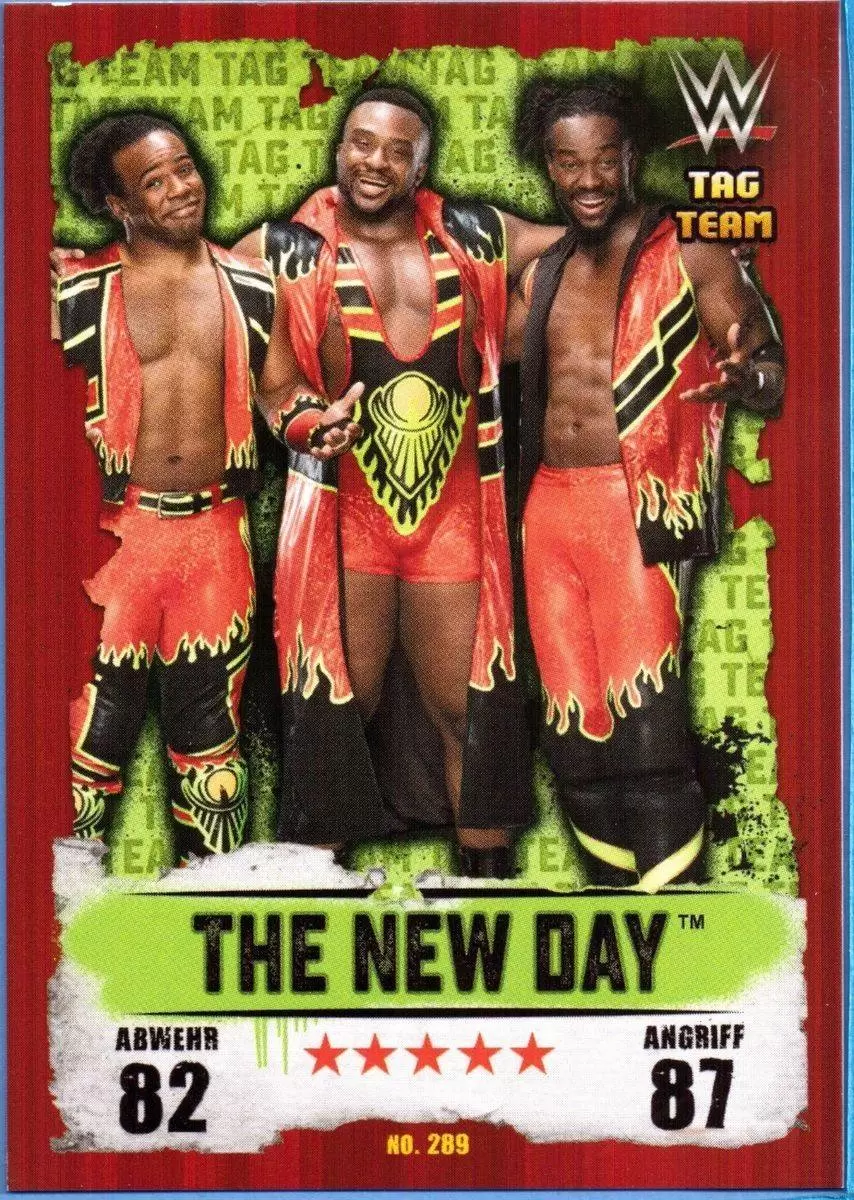 Slam Attax Takeover 2016 - The New Day