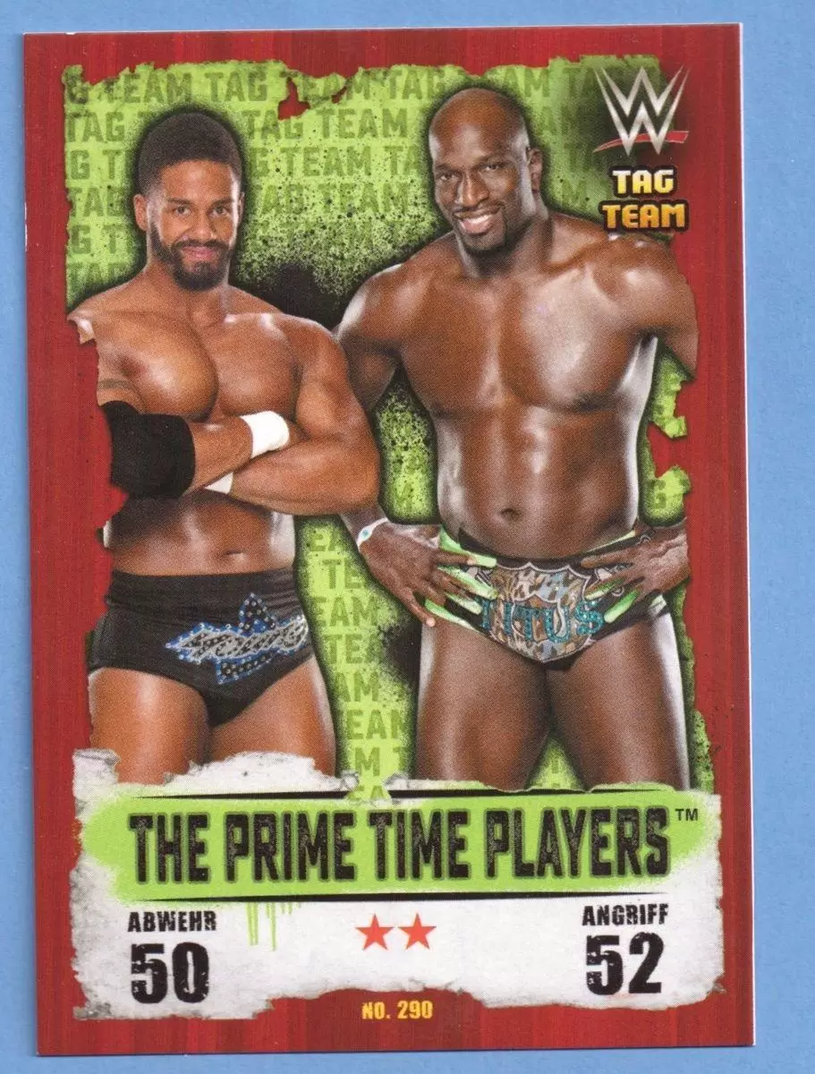 Slam Attax Takeover 2016 - The Prime Time Players