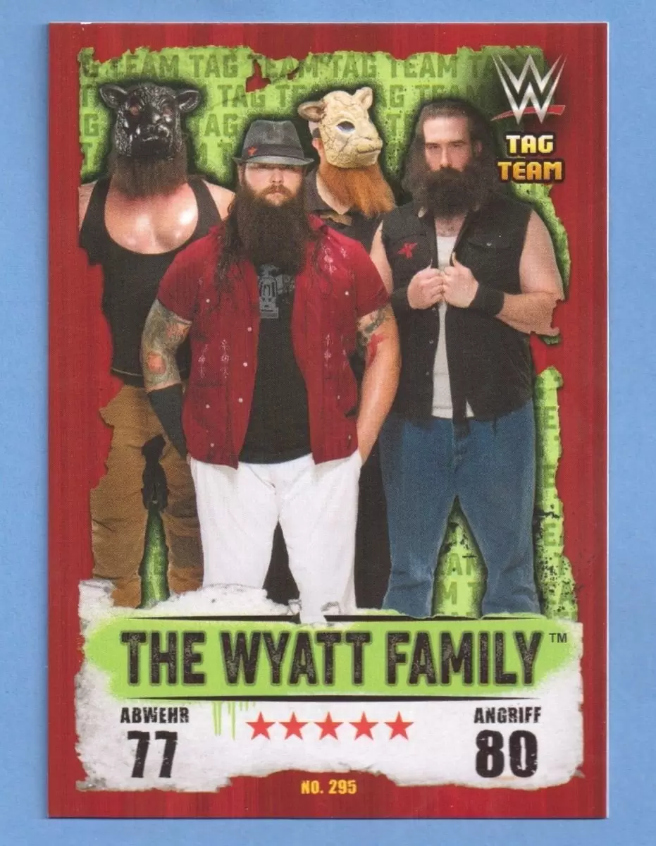 Slam Attax Takeover 2016 - The Wyatt Family