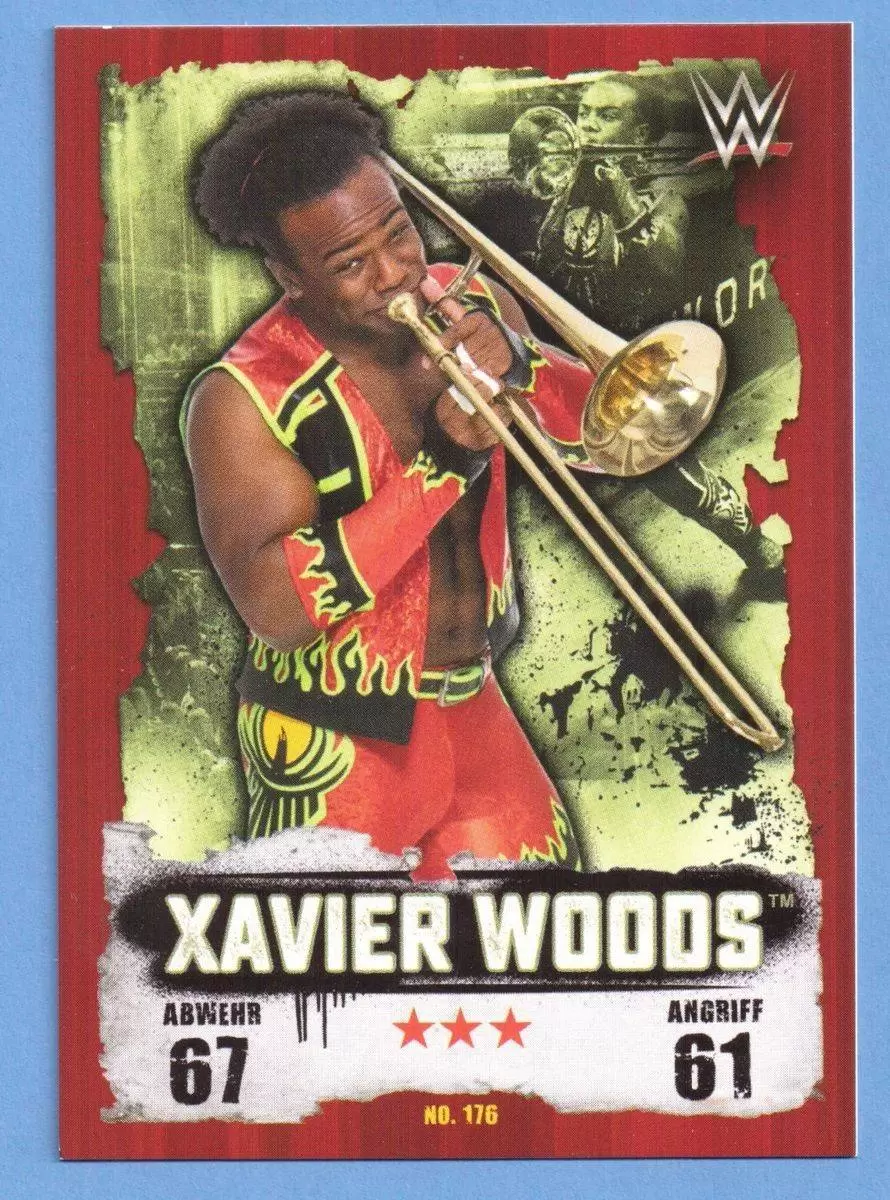 Slam Attax Takeover 2016 - Xavier Woods