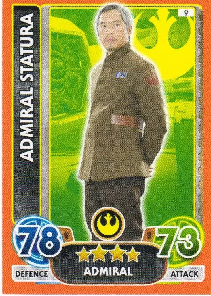 Star Wars Force Attax Extra - Admiral Statura