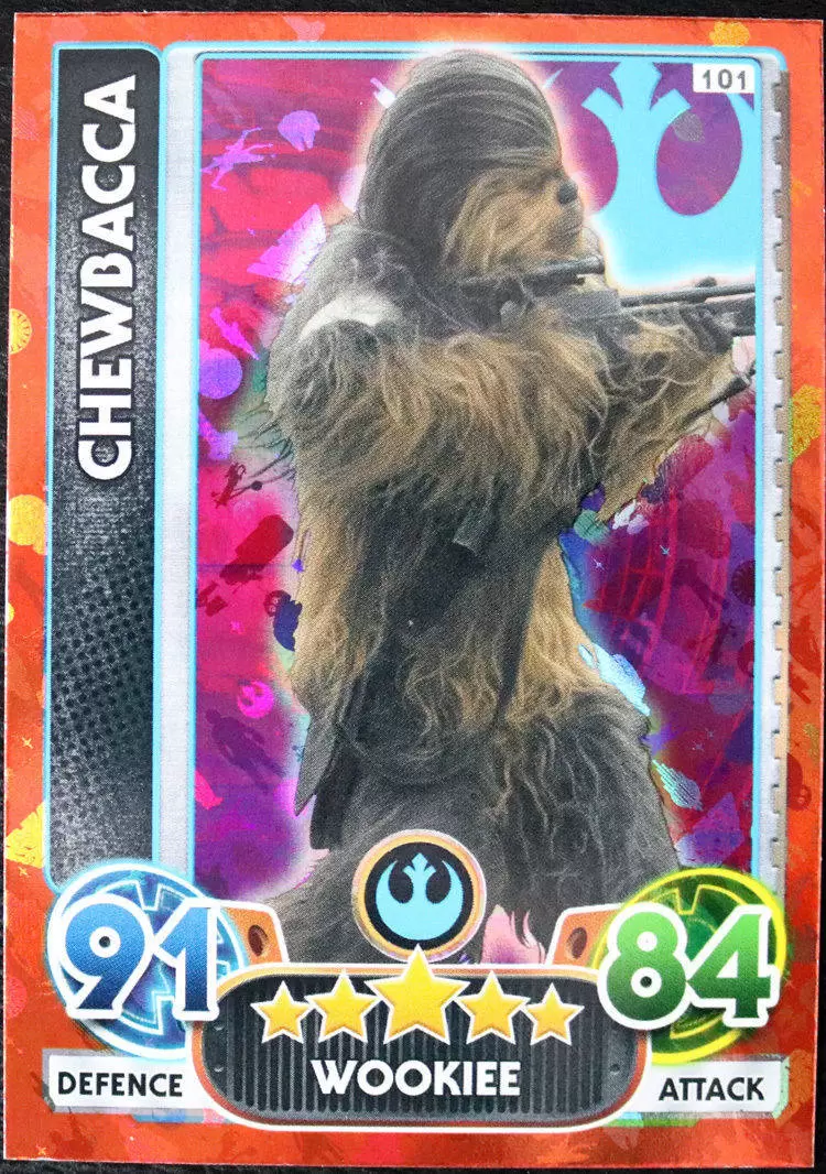 Star Wars Force Attax Extra - Chewbacca