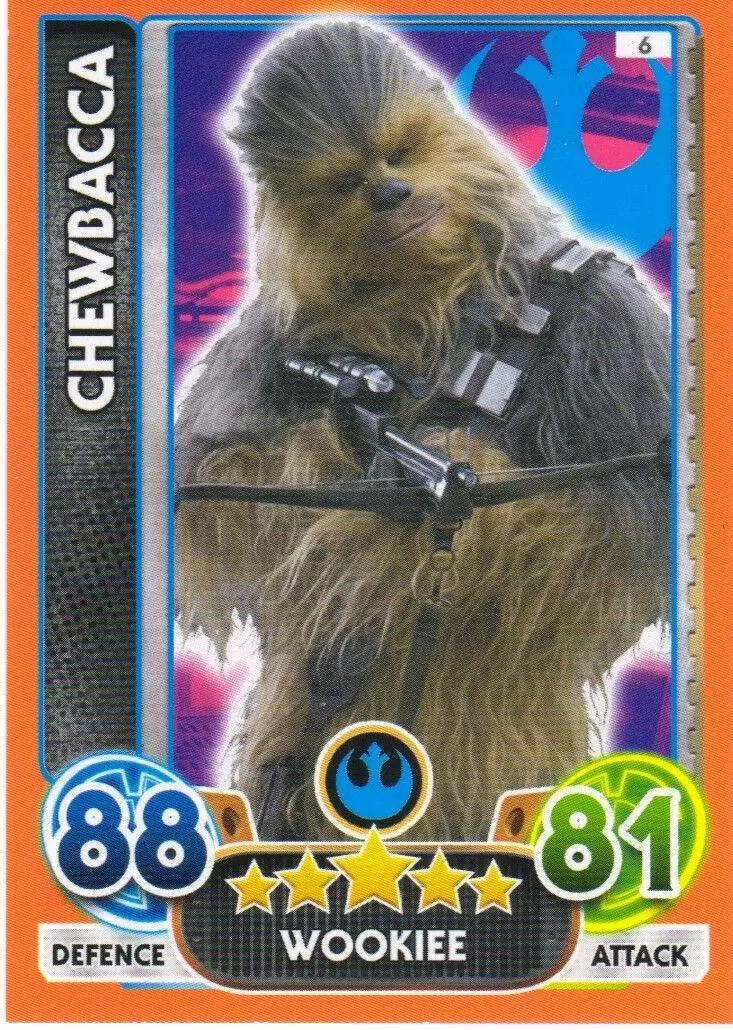 Star Wars Force Attax Extra - Chewbacca