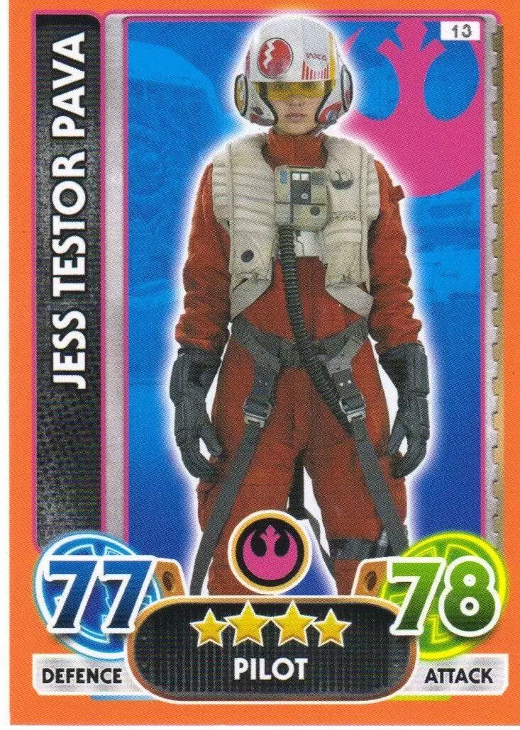 Star Wars Force Attax Extra - Jess Testor Pava