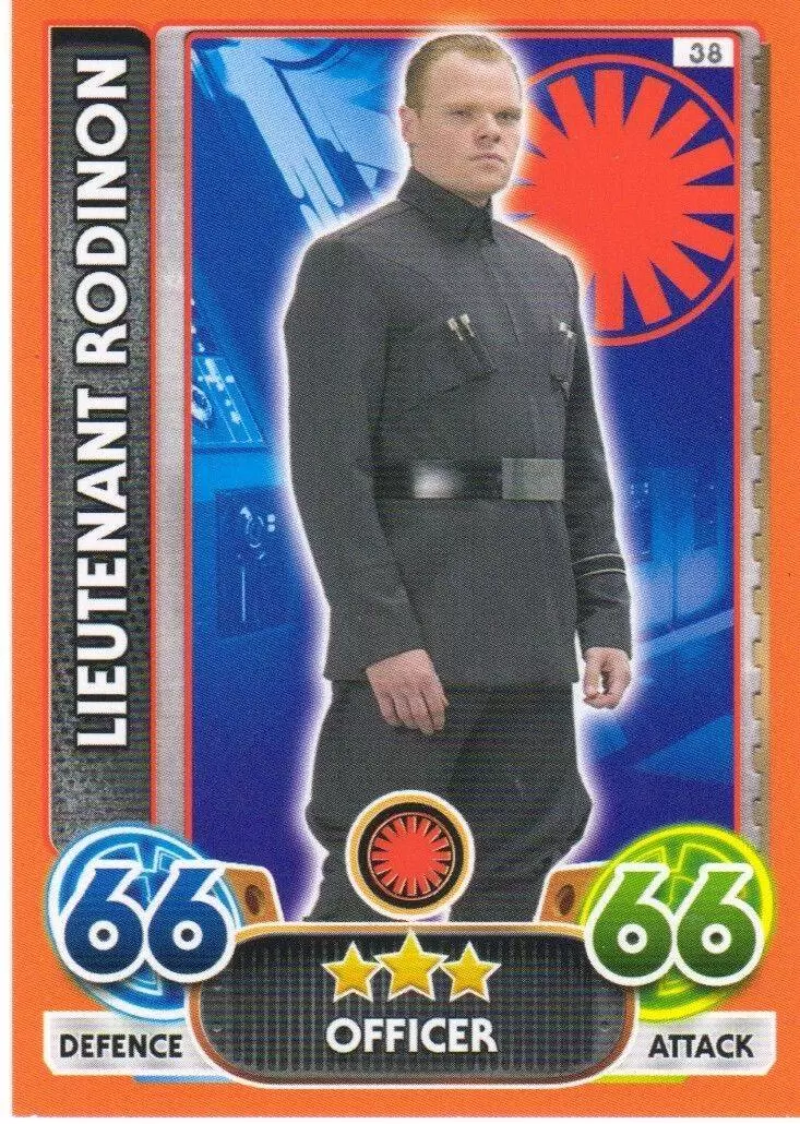 Star Wars Force Attax Extra - Lieutenant Rodinon