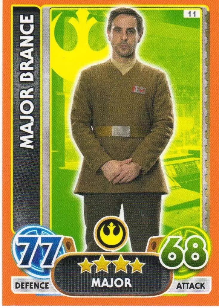 Star Wars Force Attax Extra - Major Brance
