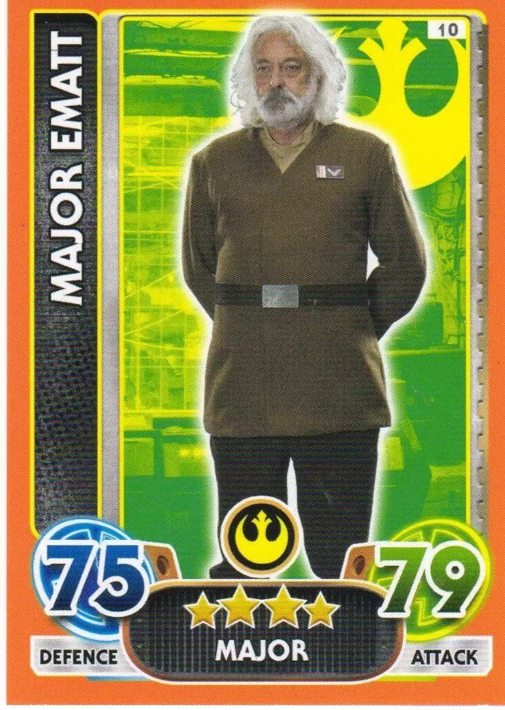 Star Wars Force Attax Extra - Major Ematt