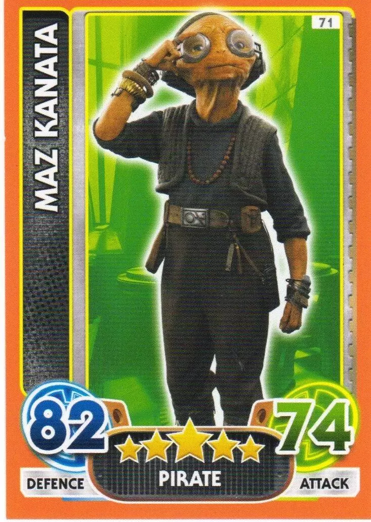 Star Wars Force Attax Extra - Maz Kanata