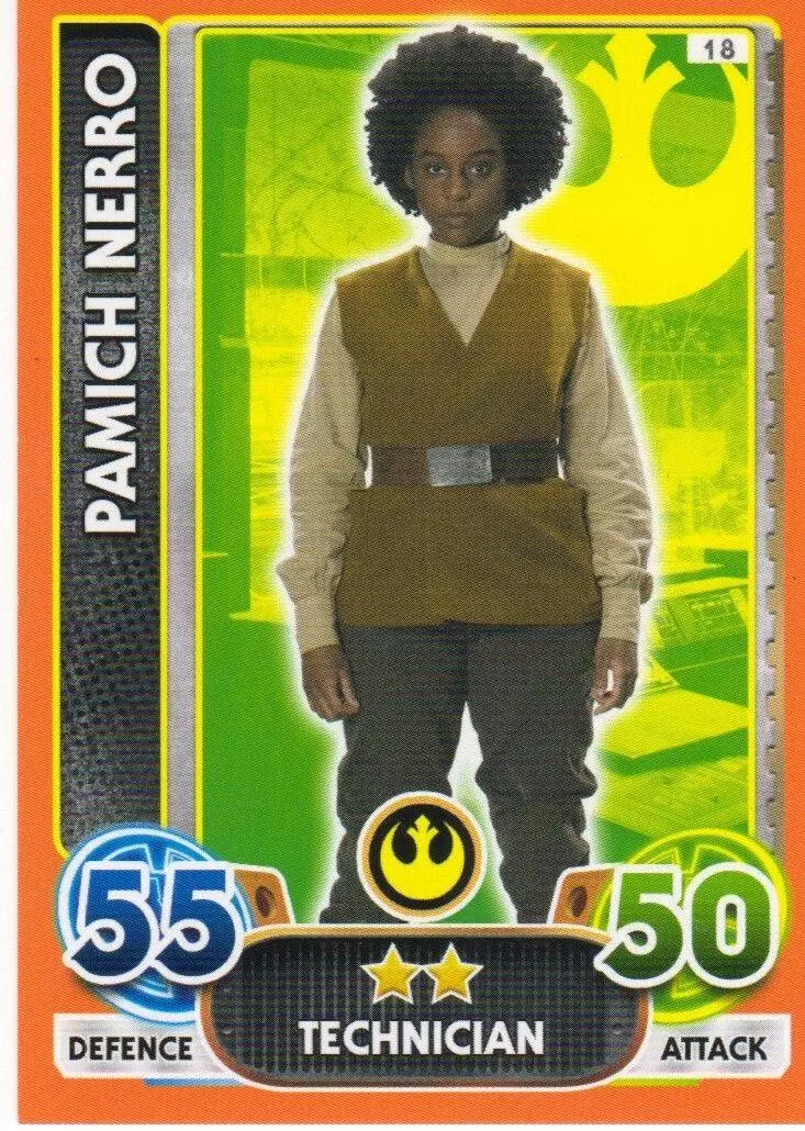 Star Wars Force Attax Extra - Pamich Nerro