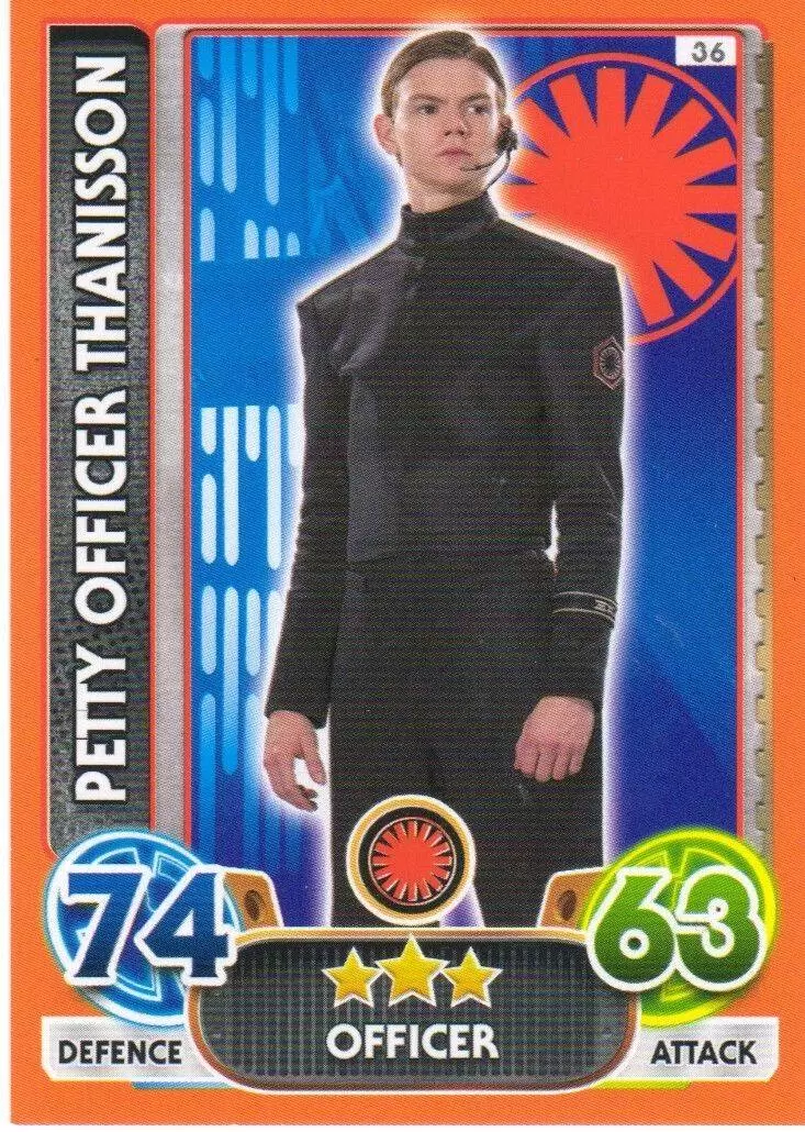 Star Wars Force Attax Extra - Petty Officer Thanisson
